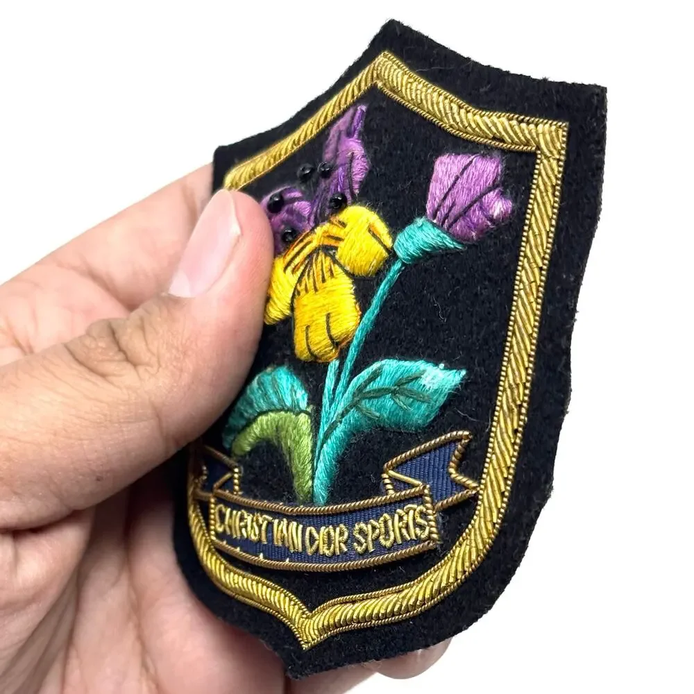 Christian Dior Sports Badge Pin